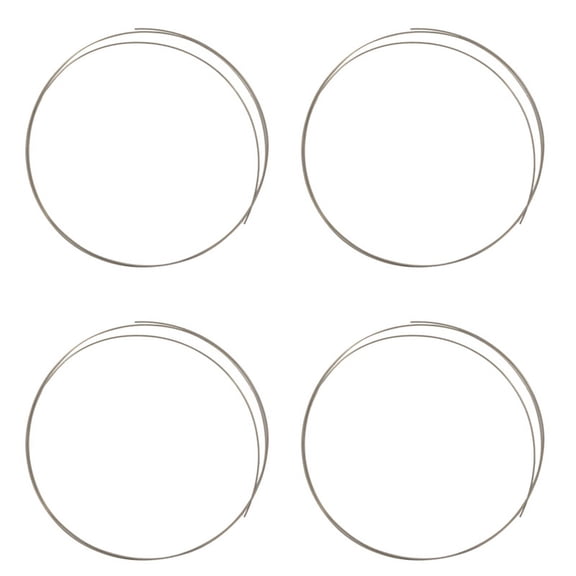 4pcs 8 Feet Cupronickel Fret Wire Fingerboard Frets 2.9mm Width for Bass