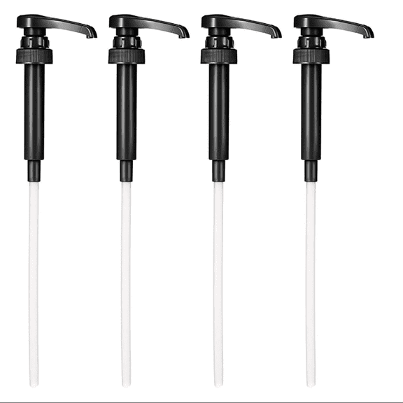 4pcs/8pcs Multifunctional Food Dispenser,Syrup PumpBottle Pump DispenserCoffee Syrup Pump,Condiment Dispenser