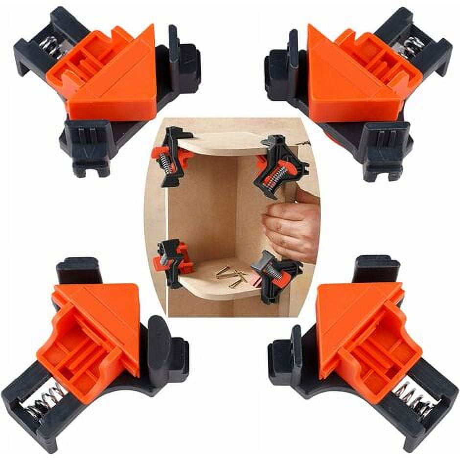 4pcs 90 Degree Right Angle Clamp, Betterlife Corner Clamps for
