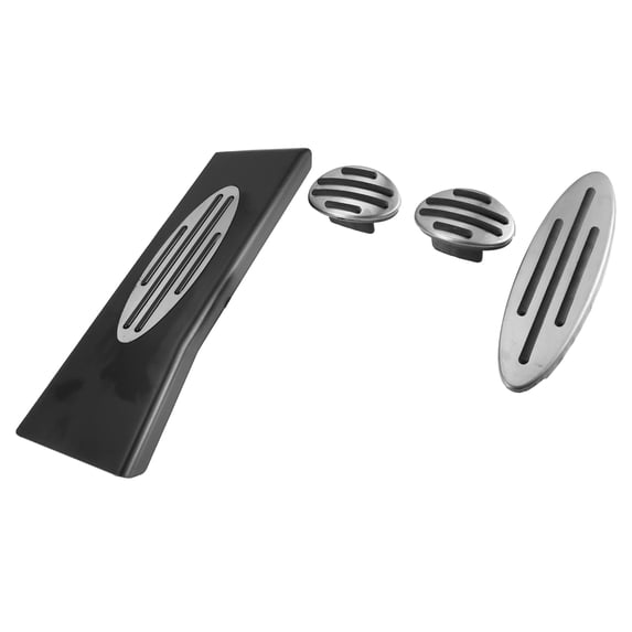 4pcs Accelerator Pedal and Brake Pedal Cover Set for MINI Cooper One Hatch Hardtop Countryman JCW R56