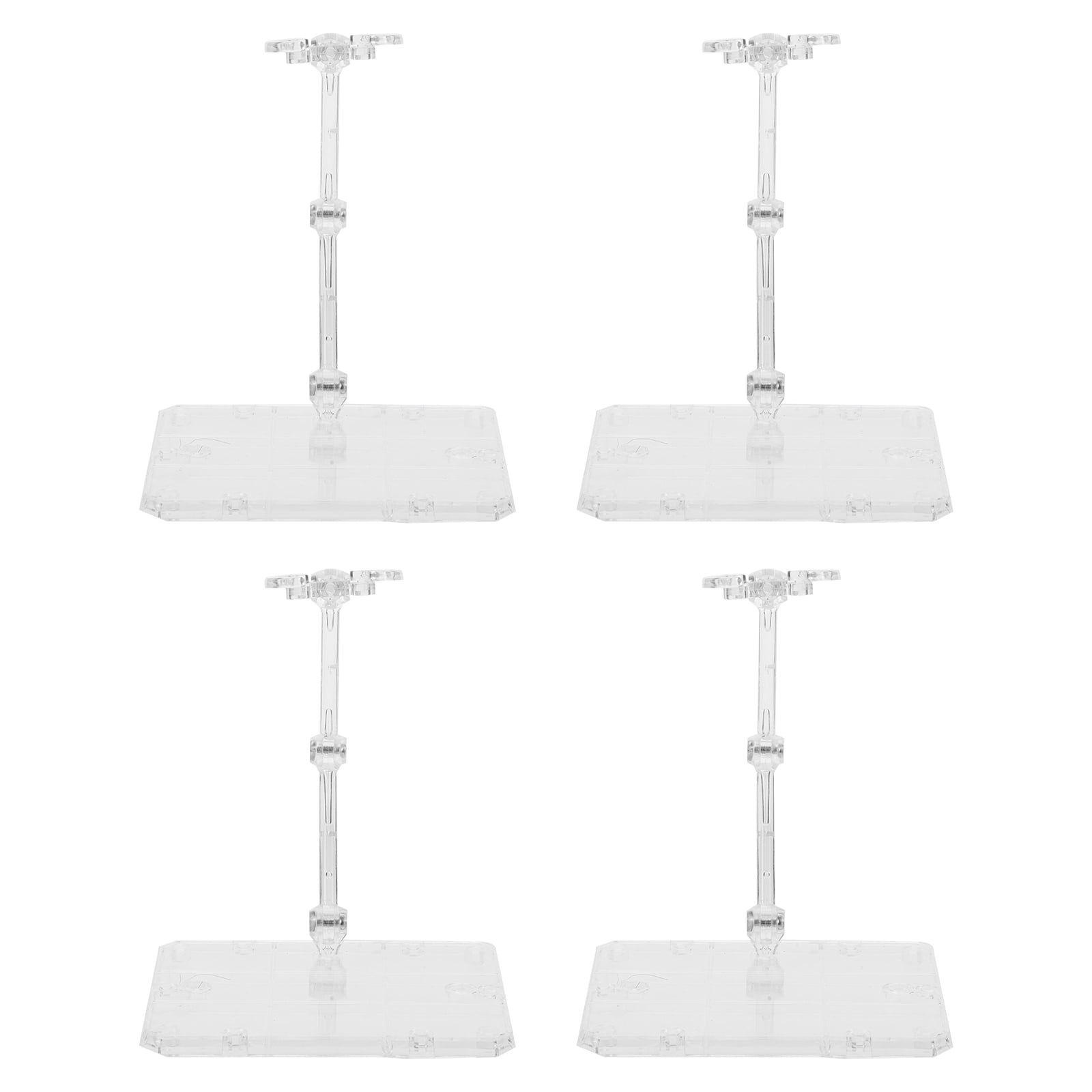 Transparent Plastic Doll Stands for Action Figures Strong and Sturdy ...