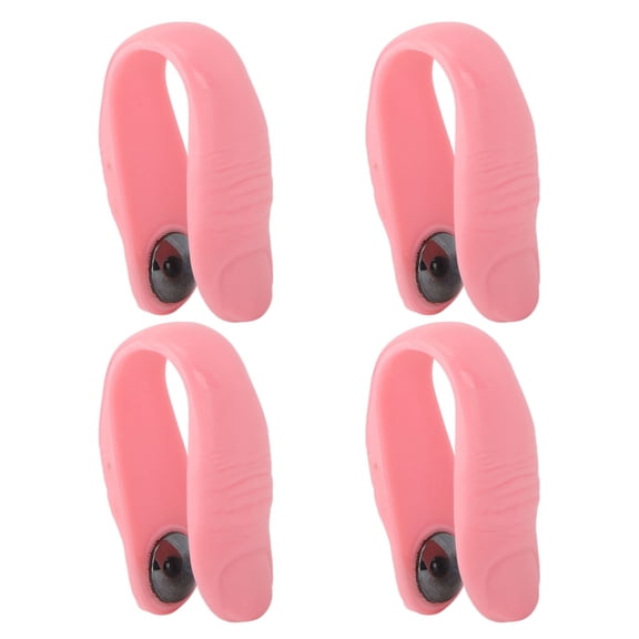 4pcs Acupressure Hand Pressure Point Clip, Stress Reduction Migraine Aid Clip, Wearable Magnets Headache Migraine Relief Clip