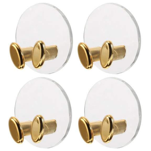 FONDOTIN Kitchen Cable Clips Cord Organizer Clear Adhesive Style 4 Pieces Wire Management Accessories