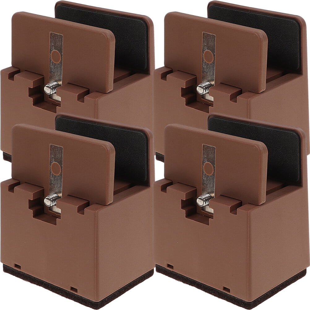 4pcs Adjustable Bed Riser Heavy Duty Bed Lifter Sofa Riser Bed Frame Riser