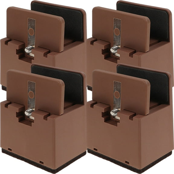 4pcs Adjustable Bed Riser Heavy Duty Bed Lifter Sofa Riser Bed Frame Riser