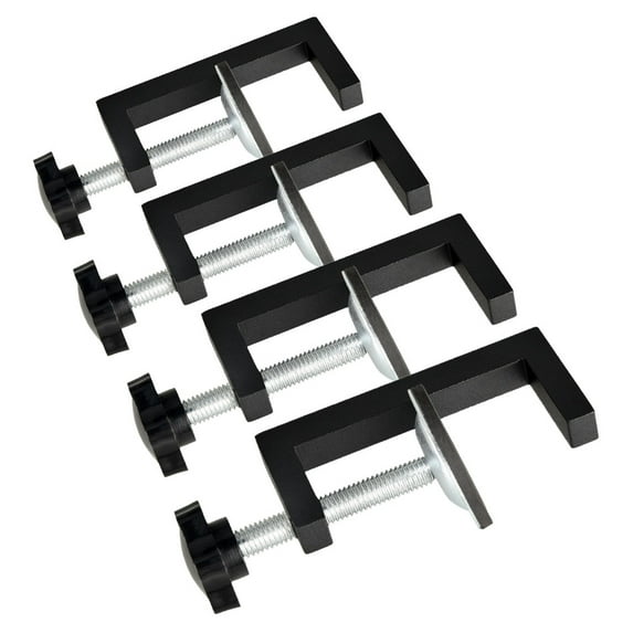 4pcs Adjustable Clamps For Sectional Furniture Heavy Duty Metal Clamps Sofa Connectors For Outdoor Patio Wicker Chairs Easy Installation Woodworking Clamps