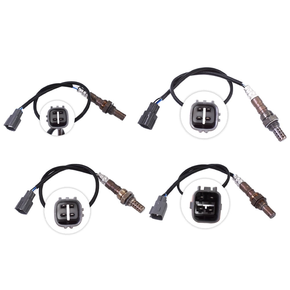4pcs Air Fuel Ratio Oxygen O2 Sensor Upstream Downstream Fit for 2001-2003 Toyota RAV4 2.0L 5S3979 5S4119 2349023 2349028