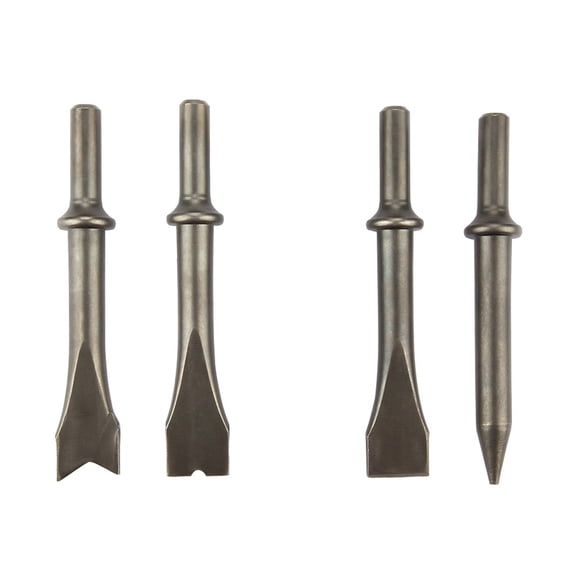 4pcs Air Hammer Bit Set Air Hammer Chisel For 150/190/250 Air Hammer ,Long-Term Reliability