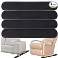 thumbnail image 1 of 4pcs Anti-slip Furniture Rail Pads Rubber Floor Protectors Recliner Pads for Sofas Chairs, 1 of 6