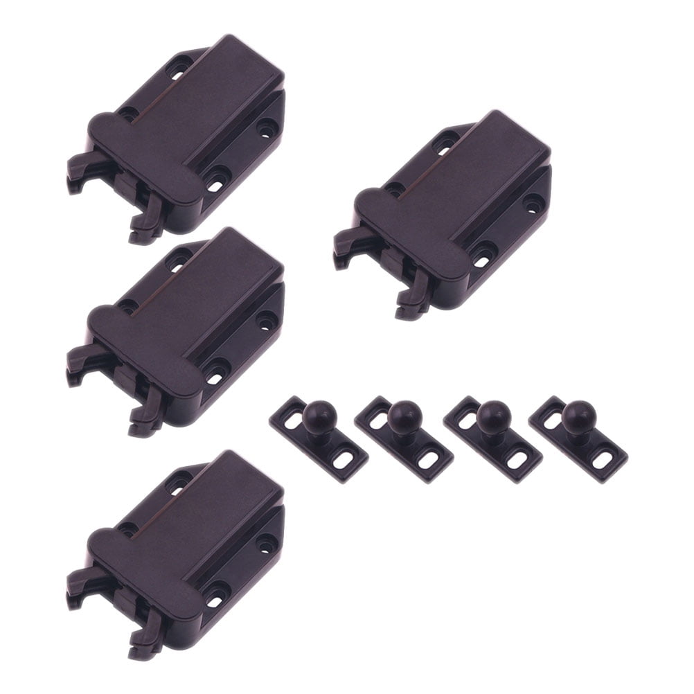 4pcs Automatic Spring Catch Cabinet Spring Press Open Lock for Cabinet ...