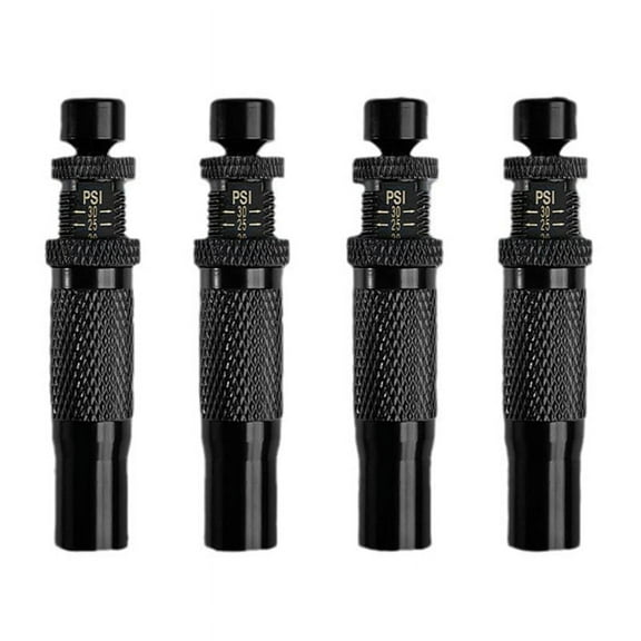 4pcs Automatic Tire Deflators Set of 4, Adjustable Pressure Suitable for Offroad Vehicles Valves Caps