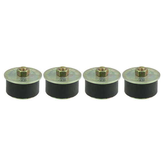 Unique Bargains 4pcs Automotive Car Rubber Freeze Plug Rubber Expansion Plug Fit Hole Size 1-1/2" to 1-5/8" 38mm-41mm