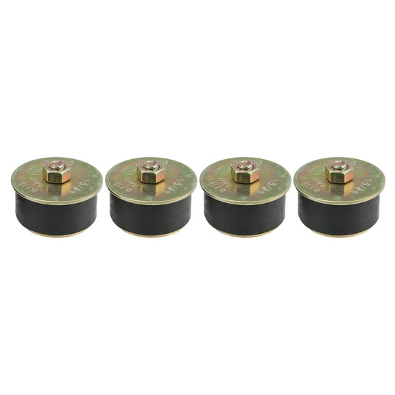 4pcs Automotive Car Rubber Freeze Plug Rubber Expansion Plug Fit Hole Size 1-5/8" to 1-3/4" 41mm-44mm