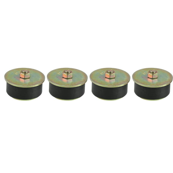 4pcs Automotive Car Rubber Freeze Plug Rubber Expansion Plug Fit Hole Size 1-7/8" to 2" 47mm-50mm