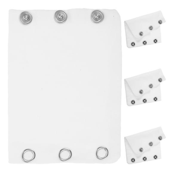 OUNONA Raindrops 4pcs Baby Clothes Extender for Bodysuits Jumpsuits with Snap Buttons Fabric Extension Piece for Infant Toddler Outfits