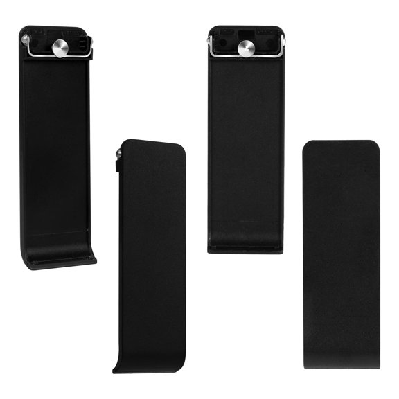 4pcs Back Stand for Nintendo Switch, Back Stand Replacement Kickstand Back Shell Holder Kickstand Replacement Compatible with Switch Console (Black)
