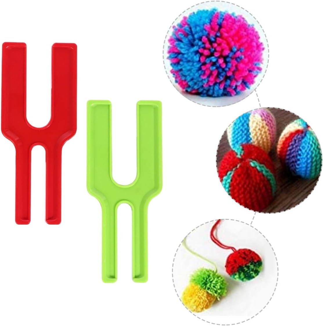 4pcs Ball Maker Knitting Loom Pom Pom Machine Large Pom Poms DIY Wool