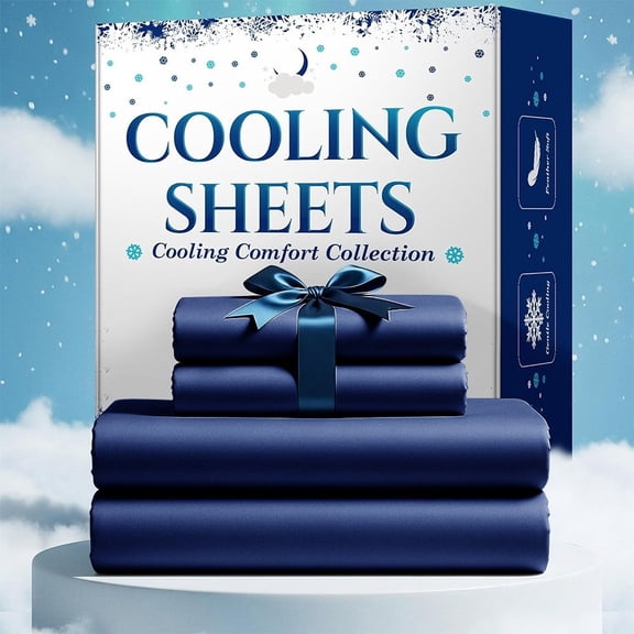Bamboo Cooling Bedding Sheet Set - Sheets and pillowcases Extra Deep Pocket Breathable And Cooling - Hotel Luxury Cooling for Hot Sleepers