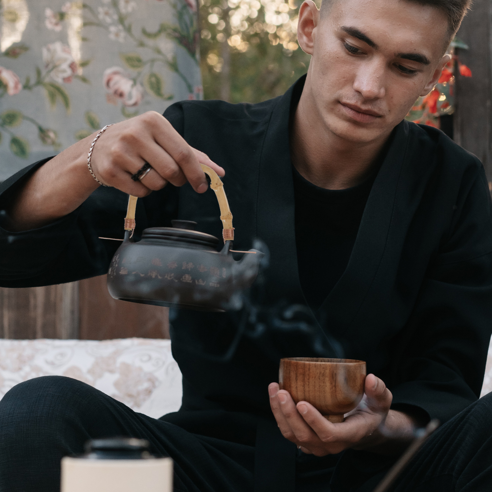 4pcs Bamboo Teapot Handle UShape Teapot Handle Replacement Teapot Ergonomic Accessories