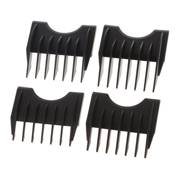 4pcs Barber Professional Hair Clipper Limit Comb Replacement Cutting Guide Combs