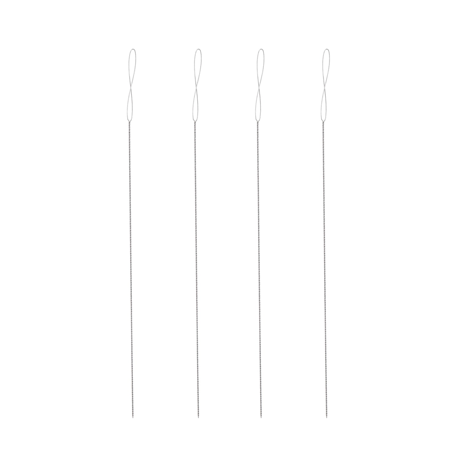 4pcs Bead Needles Very Thin Needle DIY Needles for Beads Embroidery Art