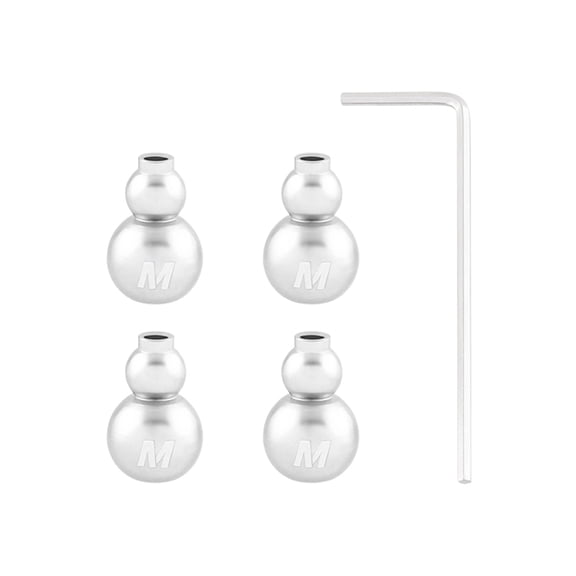 4pcs Bike Cable End Caps, Aluminum Alloy Cable End Crimps, Caps Shift Cable Gear Wire End Tips Crimps with Wrench for Road Bike and Mountain Bicycle