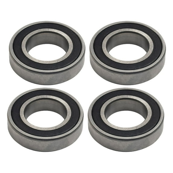 4pcs Bike Wheel Bearings 1614-2RS Bicycle Axle Sealed Bearing 9.53x28.58x9.53mm