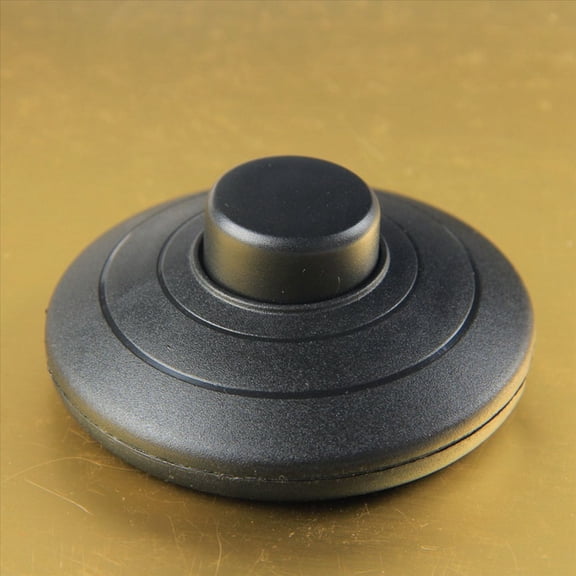 4pcs Black in-Line Lamp Foot Switch Push Power Pedal Light FootSwitch,4 x switch,black