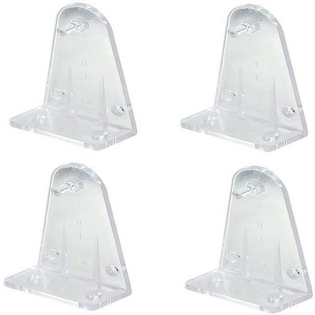 4pcs Blinds Hold Down Brackets Blind Bottom Rail Hold Clips Blinds