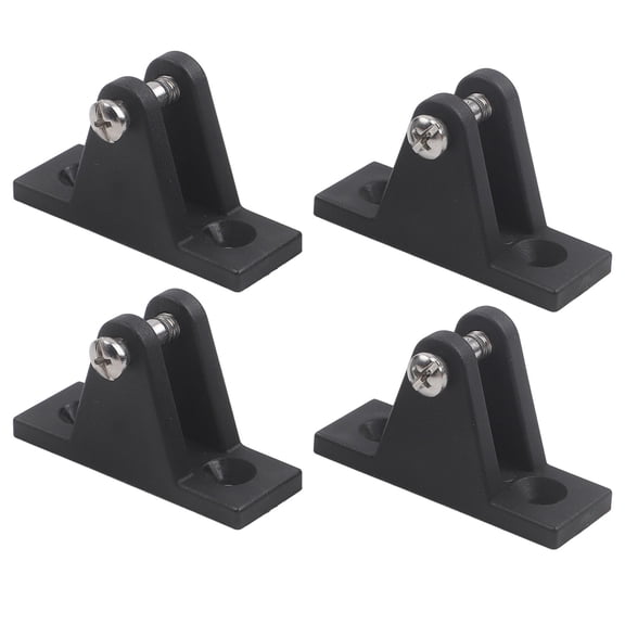 4pcs Boat Deck Hinges Nylon Plastic for Marine Use with For Bimini Top
