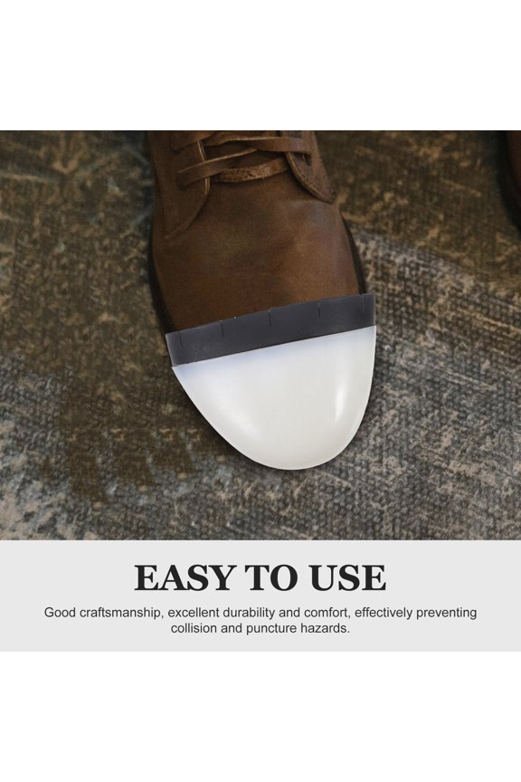4pcs Boot Guard Toe Protector For Workers Rubber Safety Toe Covers