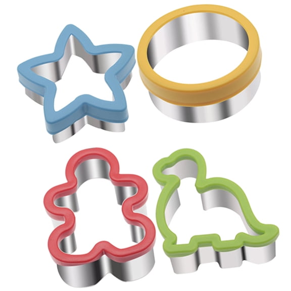 4pcs Breakfast Bread Molds Set - Sandwich Cutter and Lovely Bread Cutting Tools for Homemade Toast and Sandwiches