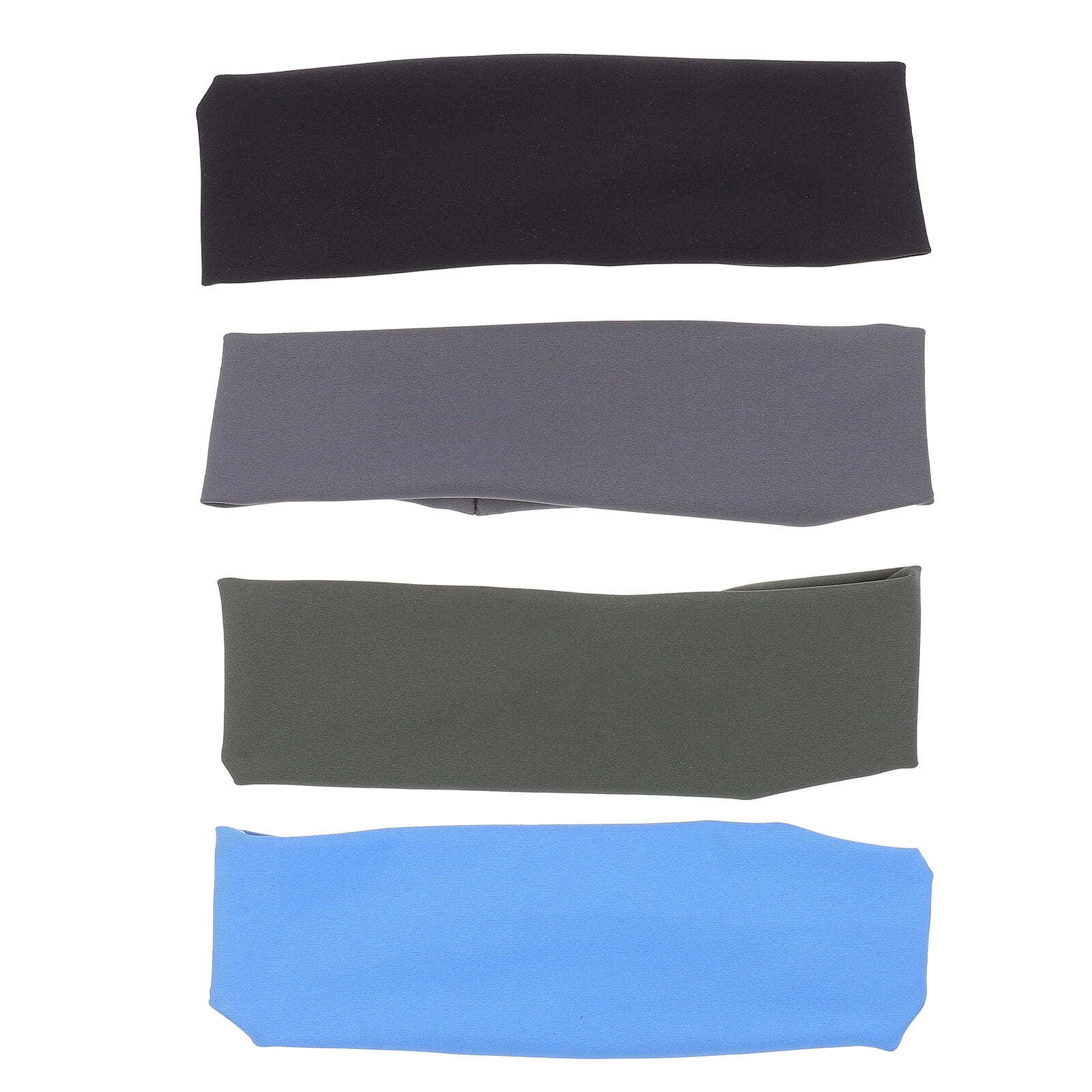 4pcs Breathable Fitness Workout Sweatbands Outdoor Sports Headbands for