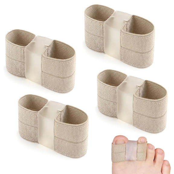 4pcs Bunion Aligner, Toe Alignment Splint for Women Men, Big Toe Spacers