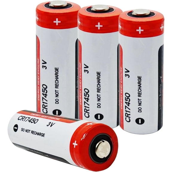 4pcs CR17450 2400mAh 3V Battery For EVE CR17450 PLC Industrial Control Battery