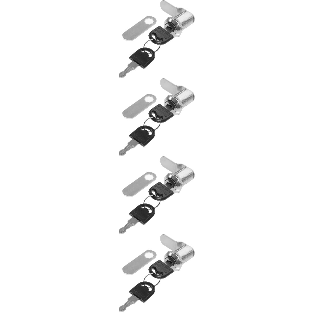 4pcs Lock Drawer File Lock Mailbox Safety Lock Tool Box