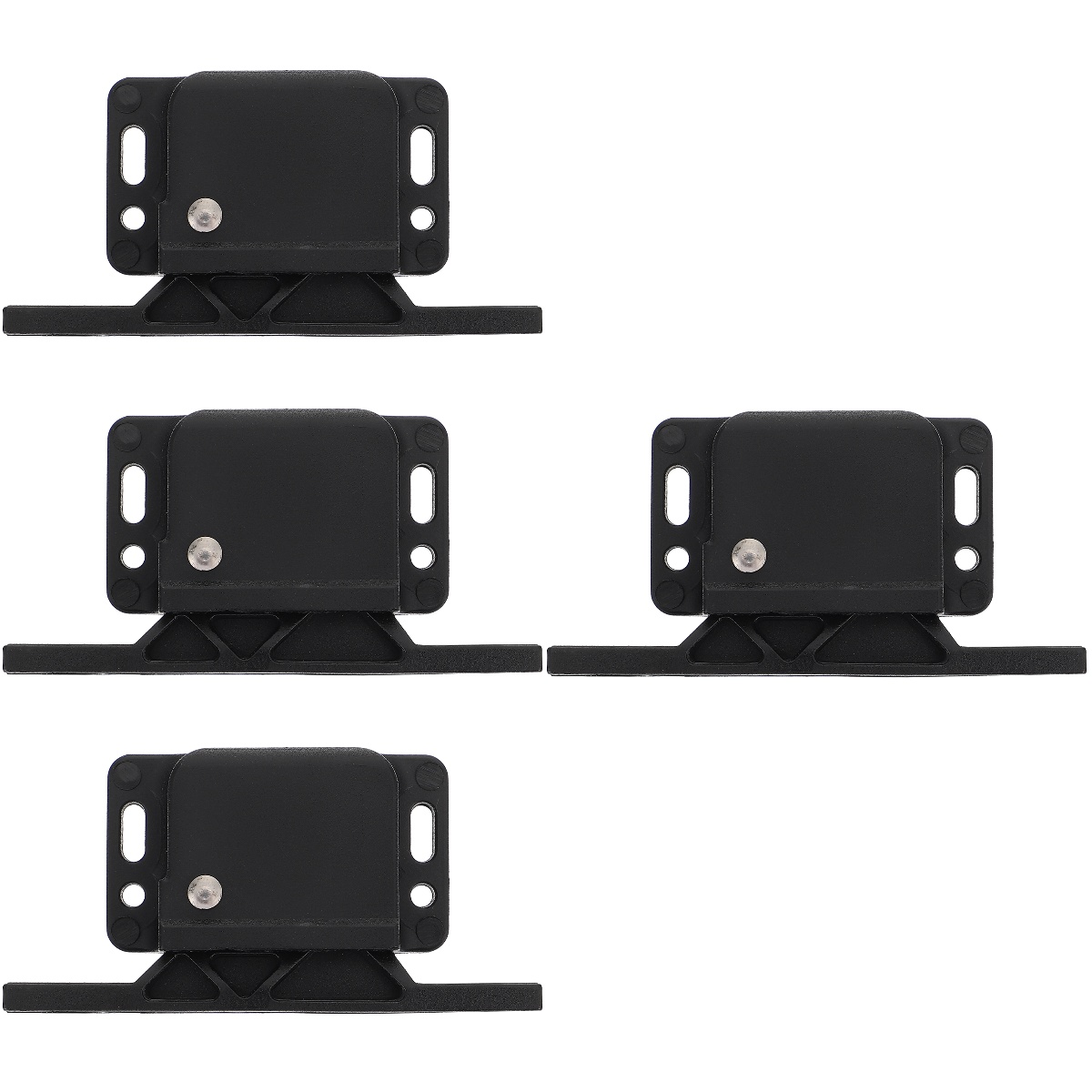 4pcs Sliding Door Latch Lock Grabber Catch Latches Percussive