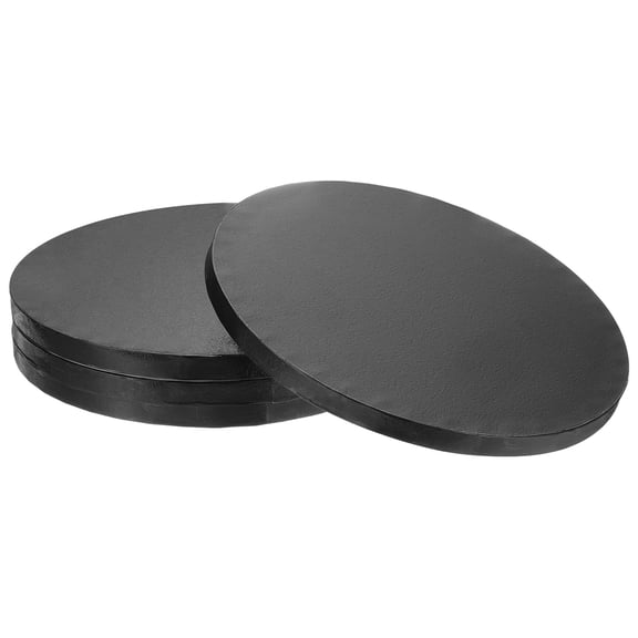 4pcs Cake Boards, 10 Inch Round Cake Drum Circle Cake Base Grease Proof Pastry Board Silver