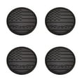 thumbnail image 1 of 4pcs Car Body Rear Trunk Emblem Decal Sticker Metal Badge 4X4 Flag Badge, 1 of 10