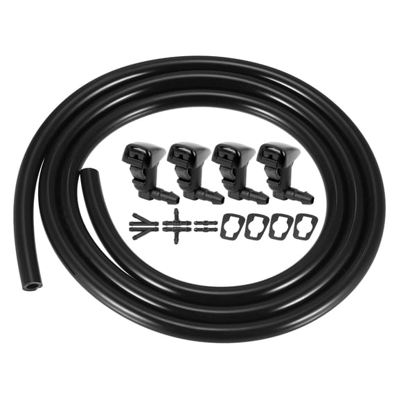 4pcs Car Front Windshield Washer Nozzle Jet Spray Single Hole for Jeep Cherokee for Chrysler 300 2011-2014 68260029AA