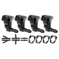 thumbnail image 1 of 4pcs Car Front Windshield Wiper Washer Nozzle Spray Jet Replacement for Cadillac CTS 2009-2015 25815793 Black, 1 of 6