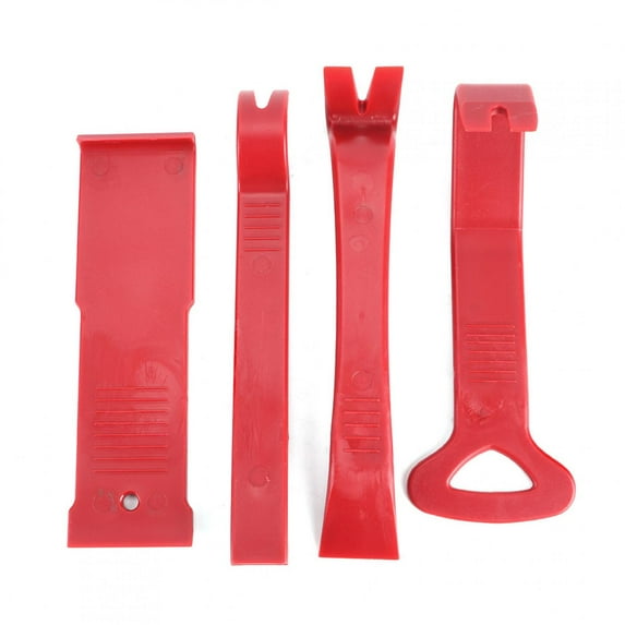 4pcs Car Interior Trim Removal Tool Kit Panel Audio Dashboard Clip Fastener Remover Installer Set