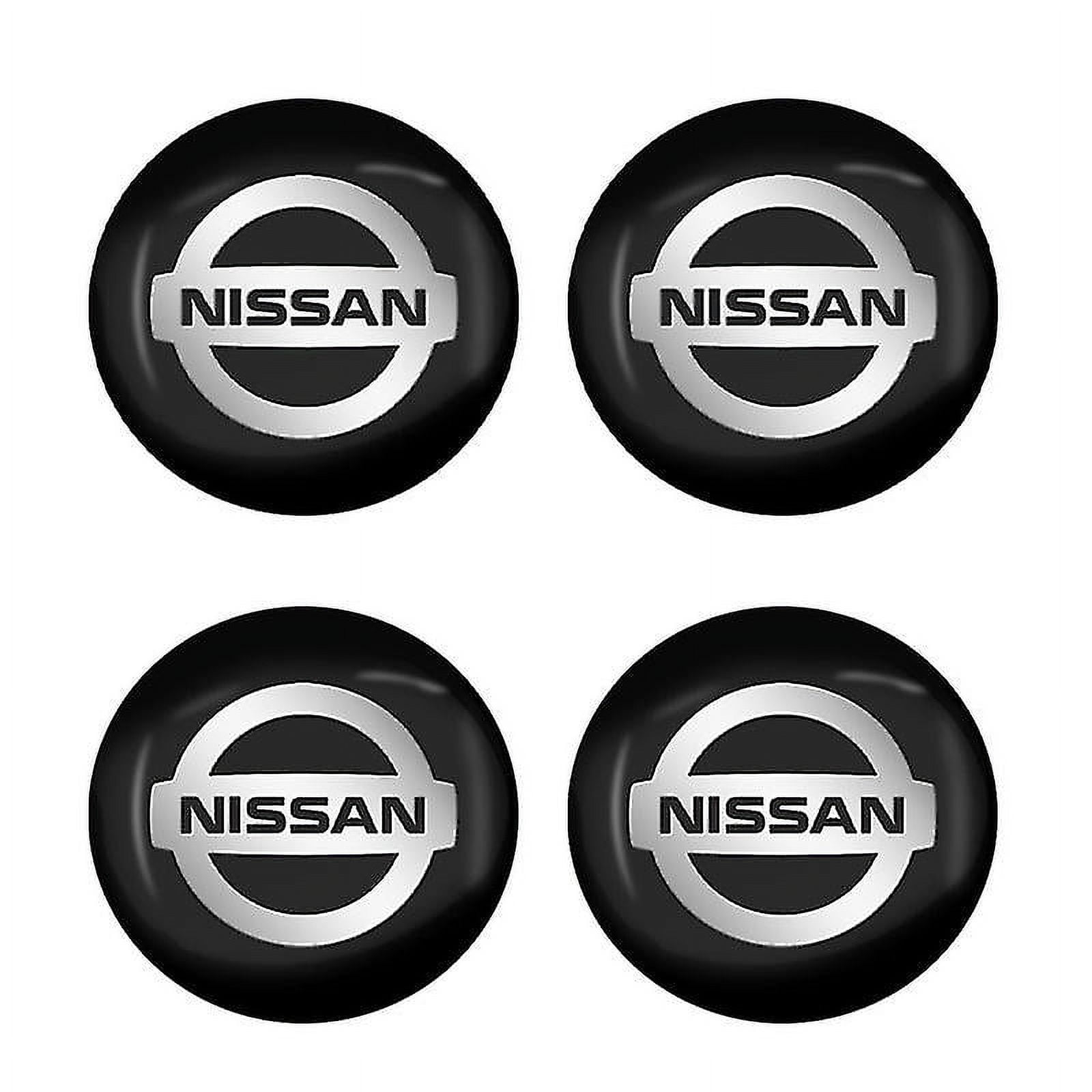 4pcs Car Logo Wheel Center Hub Caps Sticker Decal For Nissan X Trail T32 T31 Qashqai J11 J10 Tiida Teana Navara Juke Car Styling