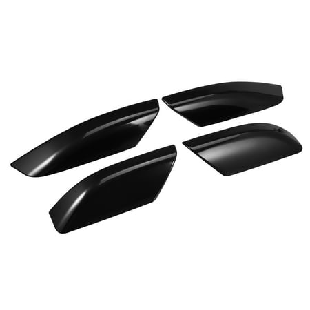 4pcs Car Roof Rack Side Rails End Cover Shell Cap for Toyota 4Runner N210 2003-2009 Plastic Black