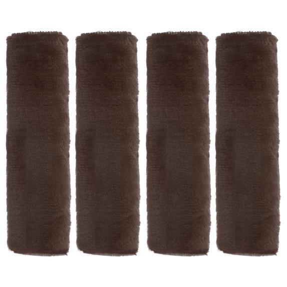 4pcs Car Seat Belt Pad Soft Fiber Seatbelt Shoulder Strap Covers Comfortable Driving Cushion Universal Car Accessories for Car, Brown