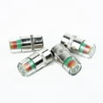 thumbnail image 1 of 4pcs Car Valve Tyre Cap Dust Monitor Wheel Tire Pressure 32-36 PSI Sensor, 1 of 12