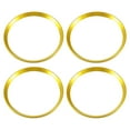 thumbnail image 1 of 4pcs Car Wheel Rim Center Cap Hub Rings Cover Replacement for Mazda 3 CX-30 Gold Tone, 1 of 6