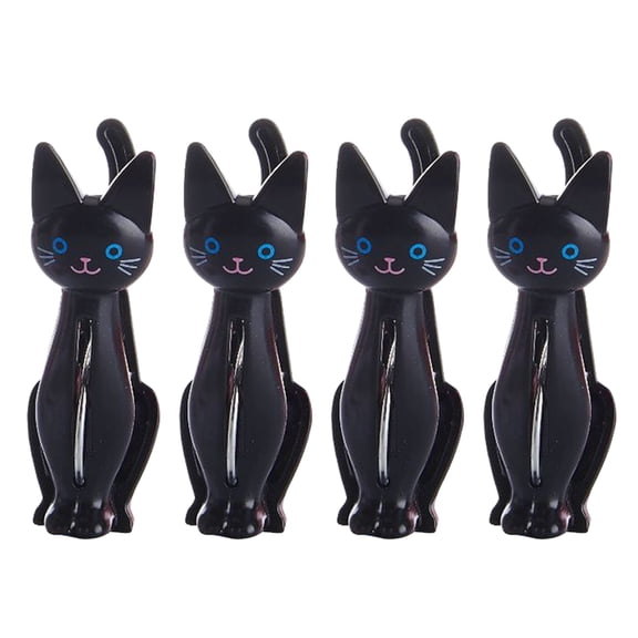 4pcs Cartoon Clothes Pegs Laundry Pins Household Strong Plastic Clips Folder Towel Clamps Multifunctional