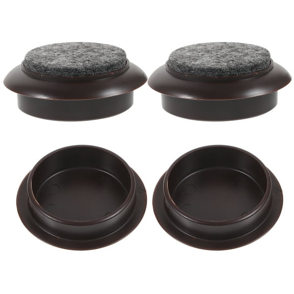 4pcs Caster Cups Non Slip Furniture Pads Furniture Caster Pads Floor Protectors