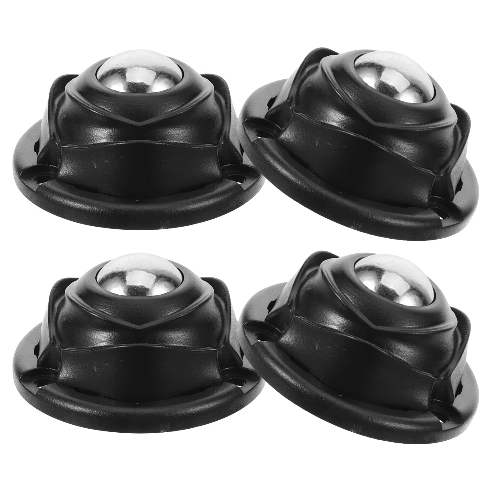 4pcs Caster Wheels Adhesive Swivel Casters Stick On Wheels for